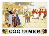 Coq sur Mer Lámina giclée