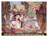 Bananas from Tropical Plantations Giclee Print by Dean Cornwell