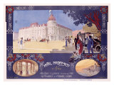 Hôtel Negresco reproduction procédé giclée par Lorant-Heilbronn 