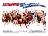 Buffalo Bill's Wild West, Cavaliers Heroiques Giclee Print