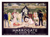 Harrogate Reproduction procédé giclée par Anna Katrina Zinkeisen