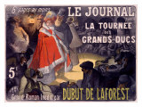 Le Journal Dubut De Laforest Giclee-trykk av Paul Balluriau