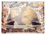 Voyage Au Tour Du Monde Stampa giclée di Emil Jakob Schindler Voyage Au Tour Du Monde Stampa giclée di Emil Jakob Schindler