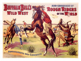 La diversión de los cowboys Lámina giclée