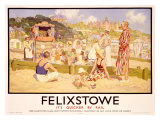 Felixstowe Giclee Print by Stotto 
