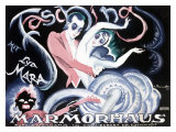 Marmorhaus Fasching Impressão giclée por Josef Fenneker Marmorhaus Fasching Impressão giclée por Josef Fenneker