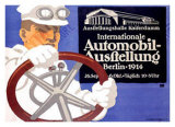 Automobil ausstellung reproduction procédé giclée par Lucian Bernhard