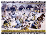Barnum and Bailey, Clowns Revel Giclee Print
