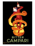Bitter Orange Campari Aperitif Giclée-tryk af Leonetto Cappiello Bitter Orange Campari Aperitif Giclée-tryk af Leonetto Cappiello