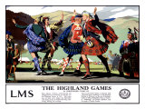LMS, The Highland Games Giclée-Druck von Christopher Clark