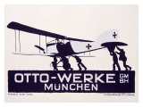 Otto-Werke, Munich Giclee Print by Ludwig Hohlwein