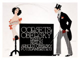 Corsets Obersky reproduction procédé giclée par Klinger 