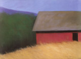 La grange LaCross Affiches par Karen Jones
