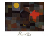 Incendio Sotto la Luna Piena Prints by Paul Klee