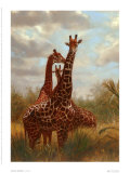 Jirafas africanas Arte por Emilie Gerard Jirafas africanas Arte por Emilie Gerard