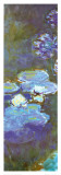 Water Lilies and Agapanthus (detail) Posters par Claude Monet