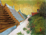 Dorfstrasse In St. Maries Póster por Vincent van Gogh Dorfstrasse In St. Maries Póster por Vincent van Gogh