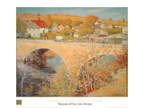 Bridge At Ipswich Print by Theodore M. Wendel