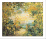 Garden At Sorrento, c.1881 Posters by Pierre-Auguste Renoir