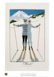L'Hiver Posters by Georges Barbier