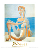 Baigneuse Assise au Bord de la Mer, c.1930 Kunstdrucke von Pablo Picasso