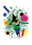 Pez cantando Póster por Joan Miró Pez cantando Póster por Joan Miró