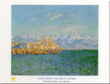 Old Fort At Antibes Prints by Claude Monet
