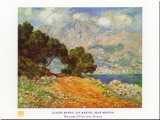 Cap Martin Art by Claude Monet