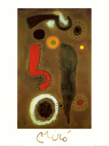 Vogel im Raum Prints by Joan Miró
