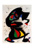 Aufrechte Figur Pósters por Joan Miró