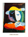 Frau auf dem Balkon, 1937 Kunstdrucke von Pablo Picasso