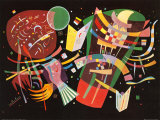 Komposition X Poster von Wassily Kandinsky