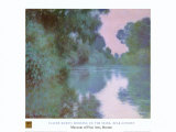 Morning On Seine Affiches par Claude Monet