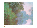 Morning On Seine Pôsteres por Claude Monet
