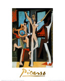 Three Dancers, 1925 Láminas por Pablo Picasso Three Dancers, 1925 Láminas por Pablo Picasso