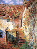 La escalera Láminas por Claude Monet La escalera Láminas por Claude Monet