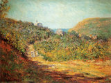 Petites Dalles, c.1884 Poster by Claude Monet