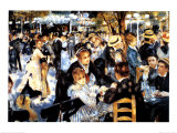 Le Moulin de la Galette Kunstdrucke von Pierre-Auguste Renoir