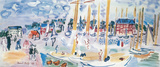 Dimanche a Deauvilie Kunst von Raoul Dufy