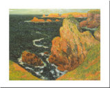 Belle Ile Prints by Claude Monet