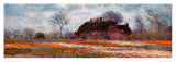 Tulip Fields at Sassenheim (detail) Poster by Claude Monet