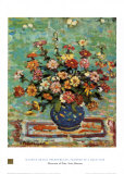 Flowers In A Blue Vase Prints by Maurice Brazil Prendergast