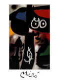 Frau und Vogel, c.1968 Posters by Joan Miró
