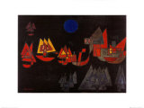 Schiffe im Dunkeln, c.1927 Art by Paul Klee