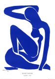 Nu Bleu I, c.1952 Affiche par Henri Matisse