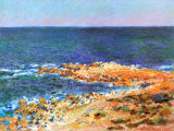 La Grande Bleue a Antibes, c.1888 Posters by Claude Monet