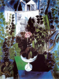 Jardin Et Maison Poster von Raoul Dufy