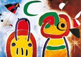 L'Oisauau Plumage Deploye Posters par Joan Miró