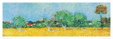 View of Arles with Irises (detail) Poster par Vincent van Gogh