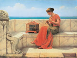 Sweet Sounds Affiches par John William Godward